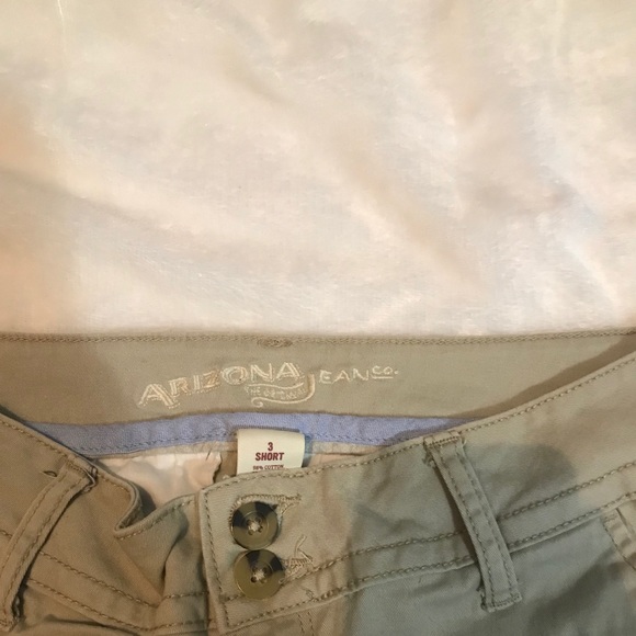 Arizona Jeans Flare Khakis - Picture 2 of 3